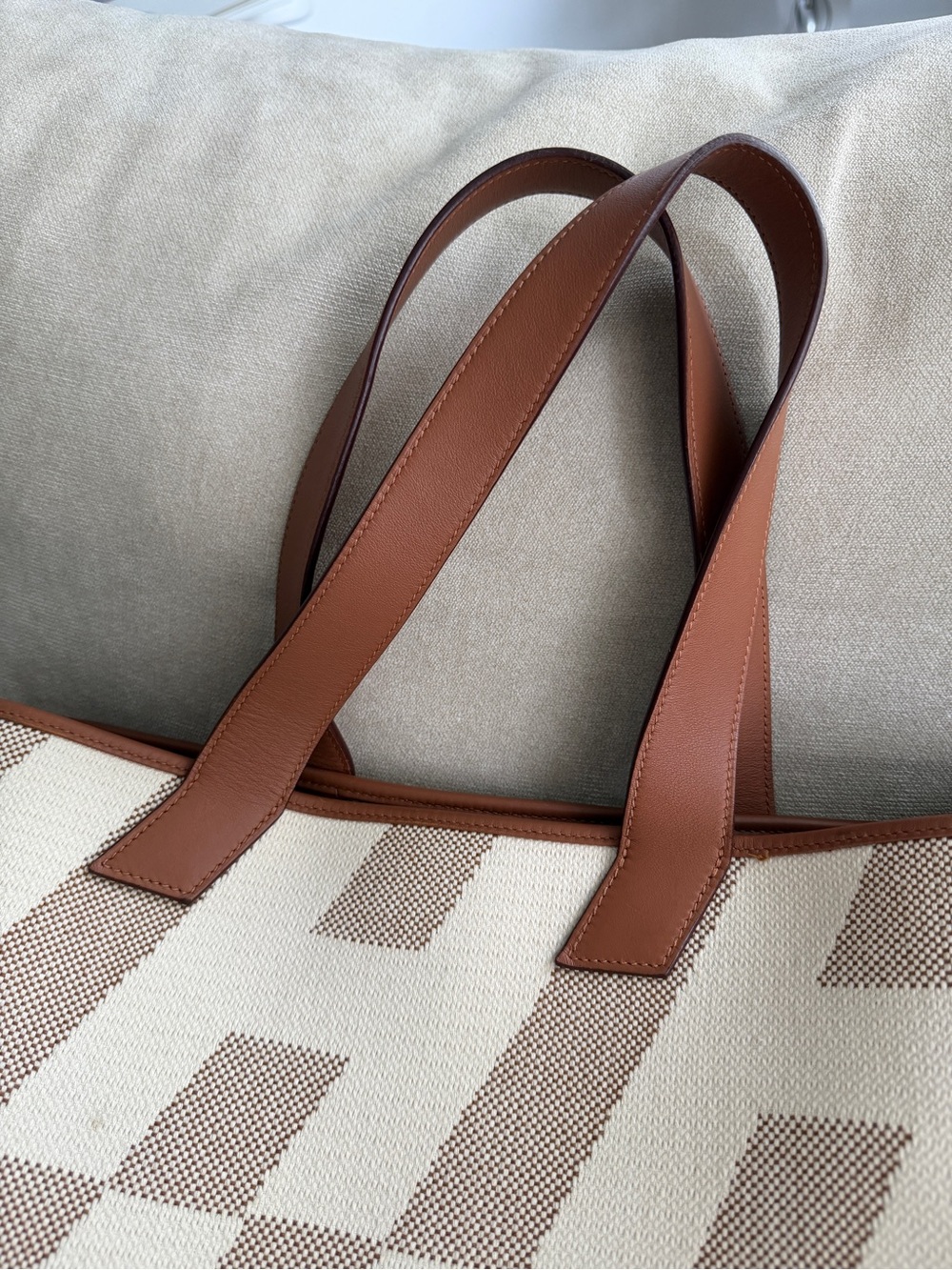 Hermes h en biais 40 gold/brown - Picture 8 of 10